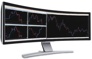 platforma metatrader widoczna na ekranach monitorów