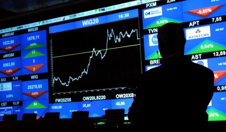 WIG20 dzień zakończył się wyraźnie pod kreską