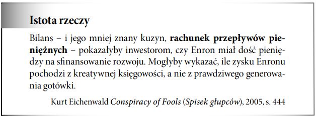 Bilans – i jego mniej znany kuzyn, rachunek przepływów pieniężnych