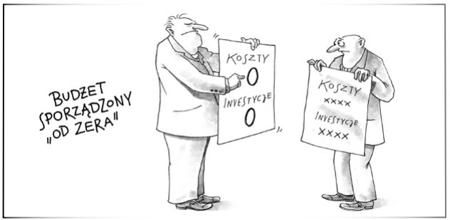 Budżet sporządzony „od zera”