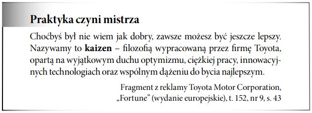 Budżetowanie według filozofii Kaizen