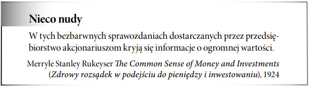 Raport roczny (dla akcjonariuszy)