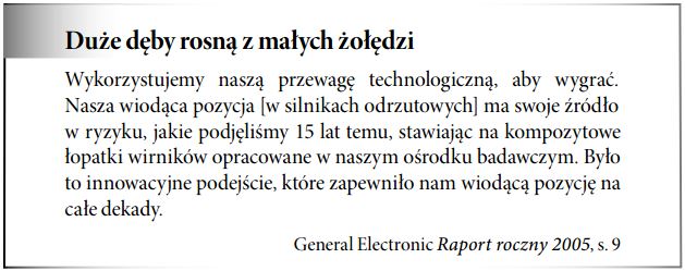 Wartość firmy wygenerowana wewnętrznie