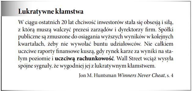 lukratywne kłamstwa