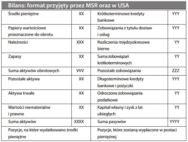 sprawozdanie z sytuacji majątkowej i finansowej