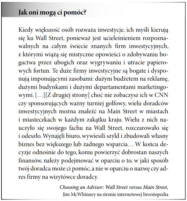 Main Street kontra Wall Street