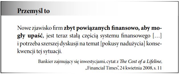 Zbyt powiązani, by upaść