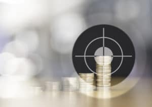 Obrót pieniędzmi wieże monet