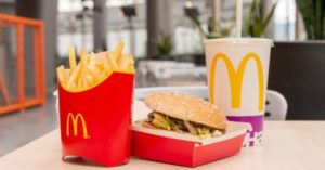produkty dostępne w McDonald's