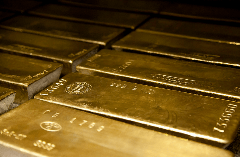 Standardowe 400-uncjowe sztabki złota