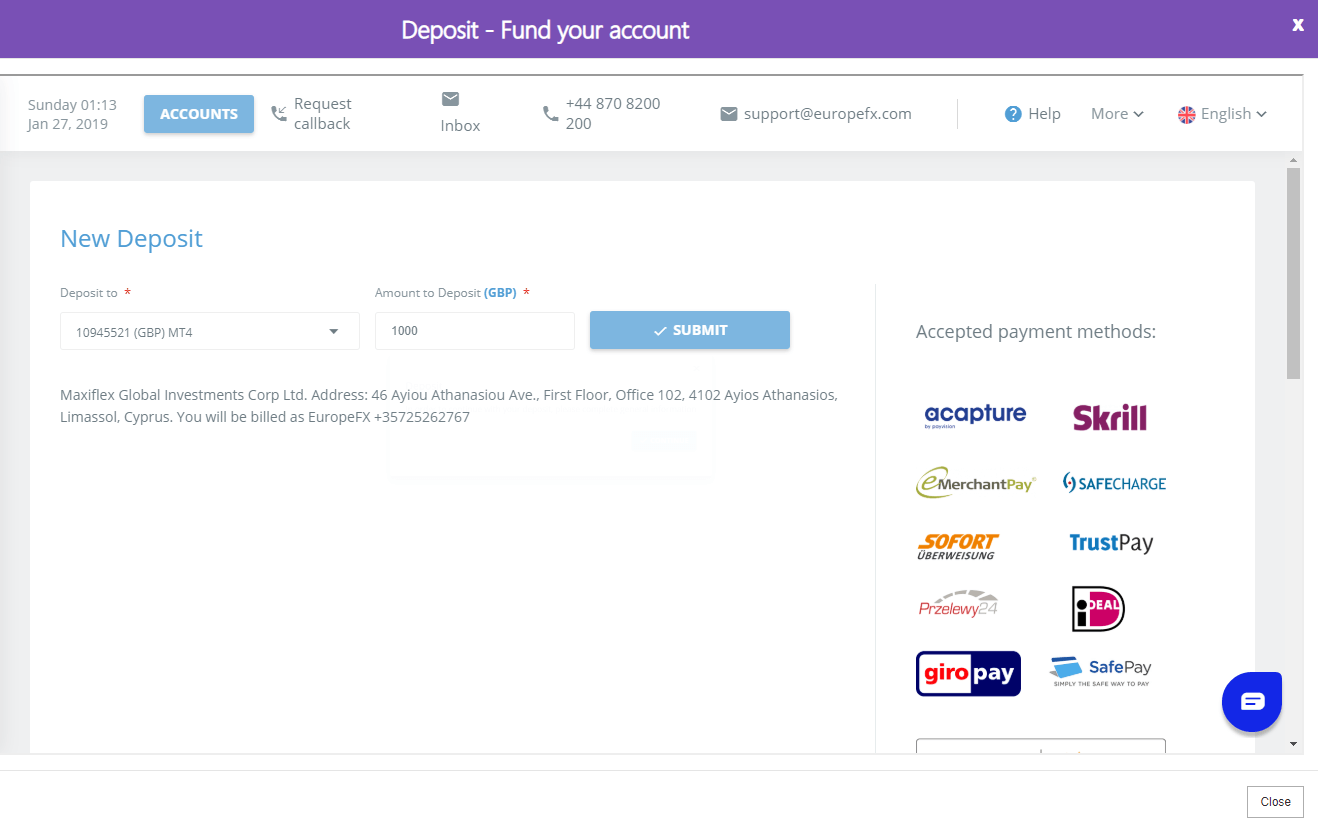 Jak wpłacić depozyt w Bitcoin Profit