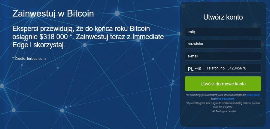 Immediate Edge strona domowa