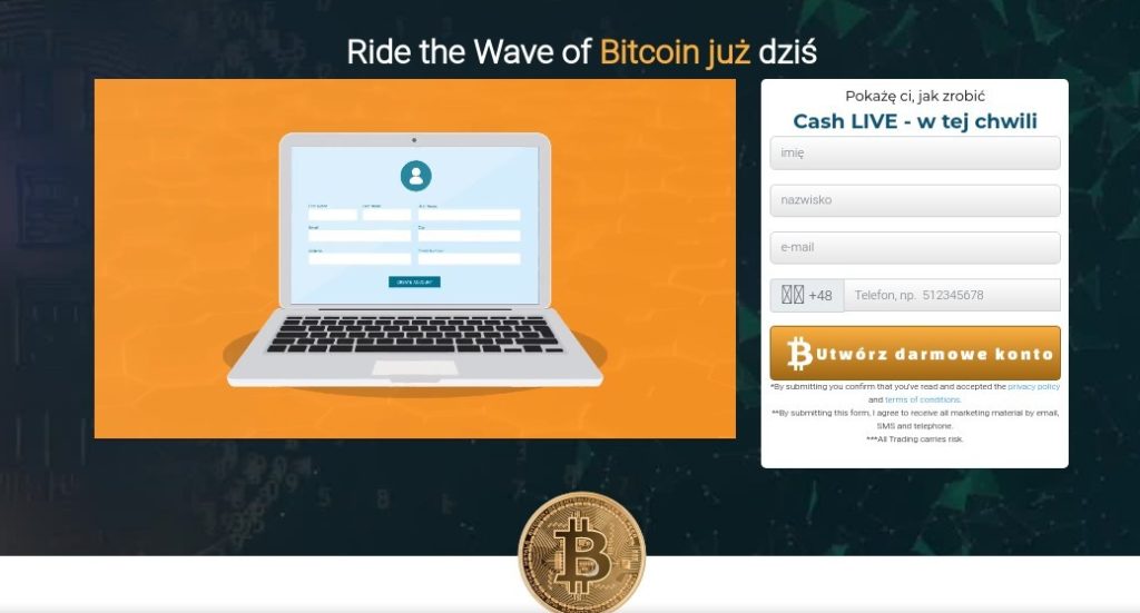 strona główna aplikacji bitcoin loophole