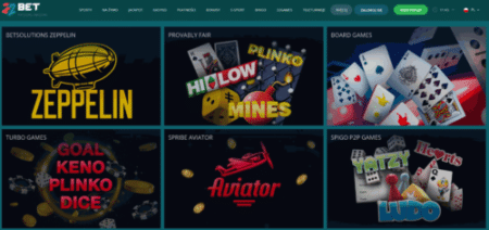gry dostępne w 22bet