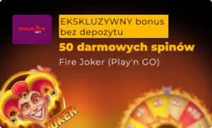 bonus bez depozytu vulkan