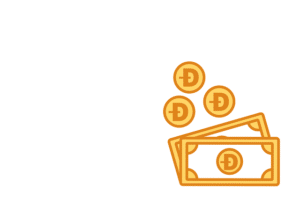 monety dogecoin i banknoty